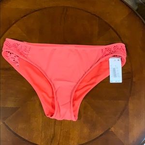 Coral color Kenneth Cole Swim Bottom NWT